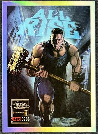 2025 Topps Chrome Update Aaron Judge Alter Egos "All Rise" SSP Case Hit (READ)