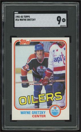 1981 Topps #16 Wayne Gretzky SGC 9 MINT