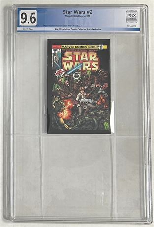 Star Wars #2 PGX 9.6 (2015) REPRINTS Stories from Star Was #2 (1977)