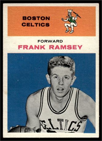1961 Fleer #35 Frank Ramsey EX (Small Stain Left Border)