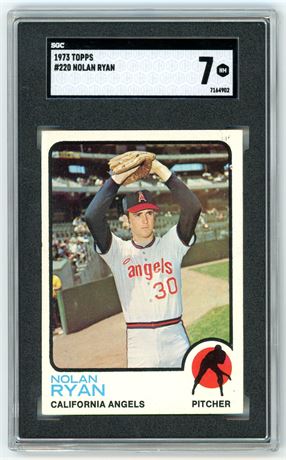 1973 Topps #220 Nolan Ryan SGC 7 NM