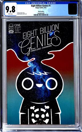 Eight Billion Genies #1 (2022) CGC 9.8 Third Printing