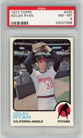 1973 Topps #220 Nolan Ryan PSA 8 NMMT