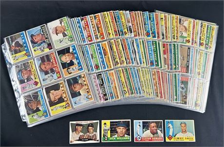 1960 Topps Baseball Lot (471/572) EX AVG w/ 30 Hi #'s