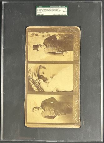 1880s N150 Honest Long Cut Sullivan/Anonymous Panel SGC Authentic (READ)