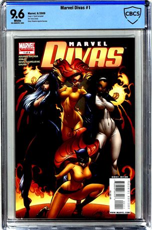 Marvel Divas #1 (2009) CBCS 9.6