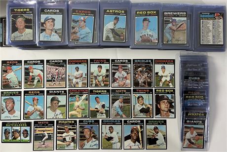 1971 Topps NEAR Complete Set (751/752) Missing # 751, VGEX AVG READ