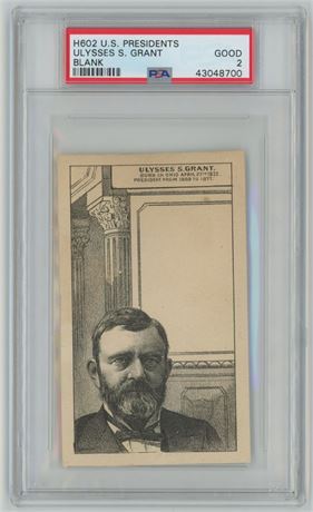 1885 H602 Ulysses S. Grant U.S. Presidents PSA 2 GOOD