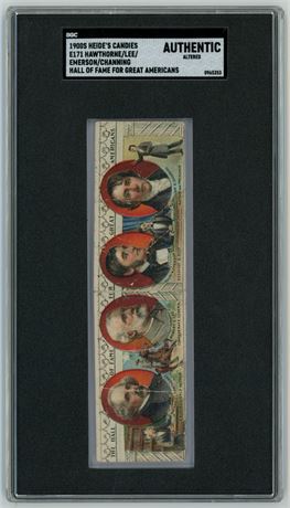 1900s E171 Heide's Candies Hawthorne/Lee/Emerson/Canning SGC Authentic Altered
