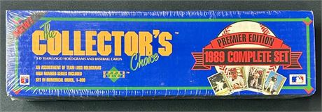 1989 Upper Deck Complete Factory Sealed Set (Clean w/ no holes in the plastic)