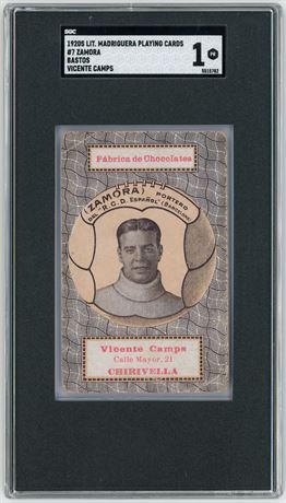 1920s Litografia Madriguera Playing Cards #7 Zamora Bastos Vincente Camps SGC 1