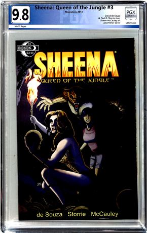 Sheena: Queen of the Jungle #3 PGX 9.8 (2014)
