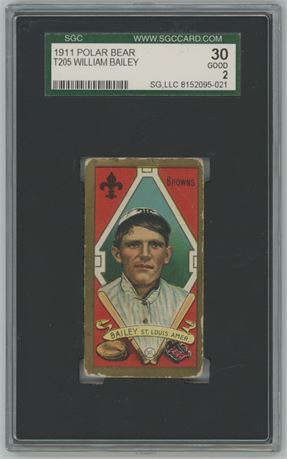 1911 T205 Polar Bear William Bailey SGC 2 GOOD