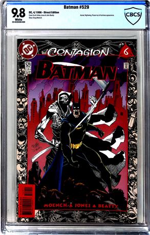 Batman #529 (1996) Direct Edition Azrael, Nightwing, Poison Ivy Appearance
