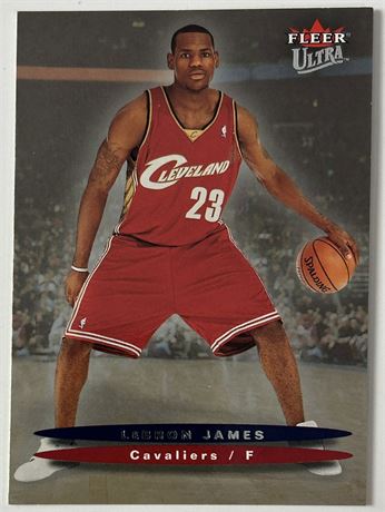 2004 Fleer Ultra #171 LeBron James