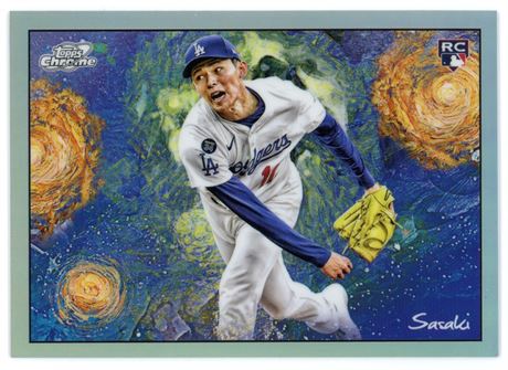 2025 Topps Cosmic Chrome Roki Sasaki RC Stars In The Night Refractor