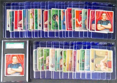 1910 T218 Mecca Boxing SGC Graded/Raw Lot (44) GOOD Average