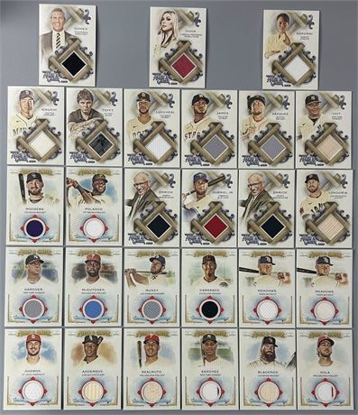 2020 Topps Allen & Ginter Relics Lot (27)