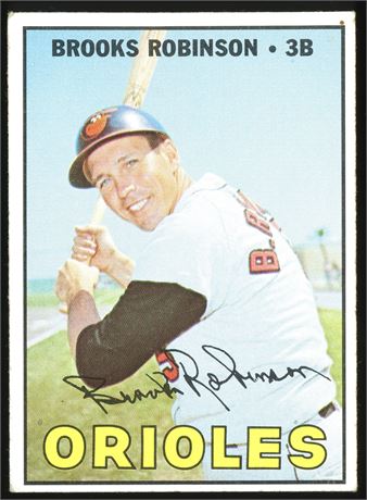 1967 Topps #600 Brooks Robinson VG-VGEX