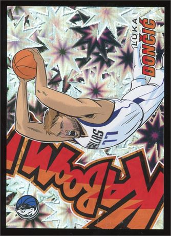 2024 Panini Revolution #9 Luka Doncic Kaboom Horizontal SSP