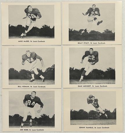 1961 Jay Publishing Picture Pack St. Louis Cardinals Complete Set (12)