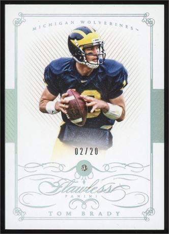 2015 Flawless Tom Brady Diamond 2/20
