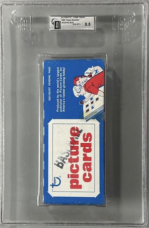 1985 Topps Vending Box GAI 8.5 NMMT+ FASC (READ)