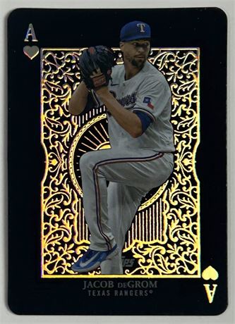 2025 Topps Series 1 Jacob DeGrom All Aces Case Hit