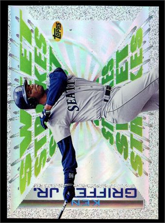 1996 Topps Ken Griffey Jr Sweet Strokes