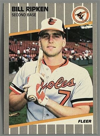 1989 Fleer #616 Billy Ripken "FF" Error