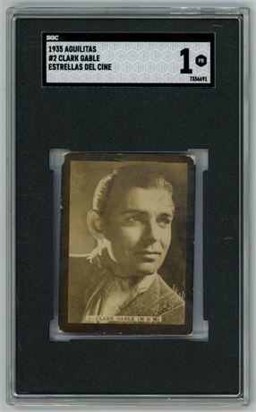 1935 Aguilitas #2 Clark Gable Estrellas Del Cine SGC 1 POOR