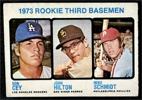1973 Topps Baseball # 615 Mike Schmidt RC VG