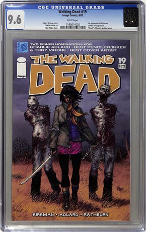 Walking Dead #19 CGC 9.6 (2005) 1st Appearance Michonne