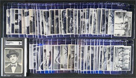 1965 Philadelphia James Bond Graded/Raw Partial Set (52-66) VG Average