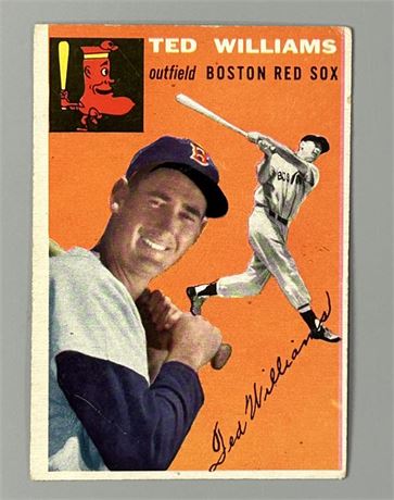 1954 Topps #1 Ted Williams VG