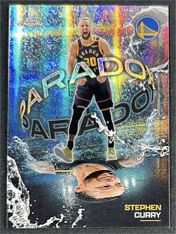 2025 Topps Chrome Steph Curry Paradox Case Hit SSP