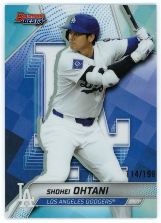 2025 Bowman's Best #46 Shohei Ohtani 114/199 Refractor