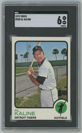 1973 Topps #280 Al Kaline SGC 6 EXMT
