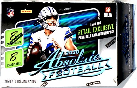 2020 Absolute Football Sealed Blaster Box KABOOM
