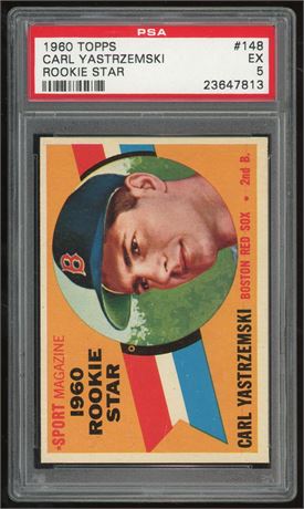 1960 Topps #148 Carl Yastrzemski RC PSA 5 EX