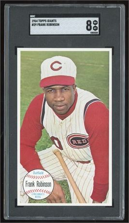 1964 Topps Giants #29 Frank Robinson SGC 8 NMMT