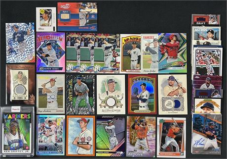 Baseball Stars Lot (35) w/ Judge, Ohtani, Verlander, Turner - Loaded