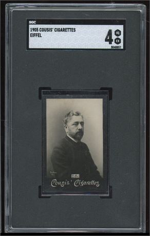 1905 Cousis' Eiffel SGC 4 VGEX Pop 1 Highest READ