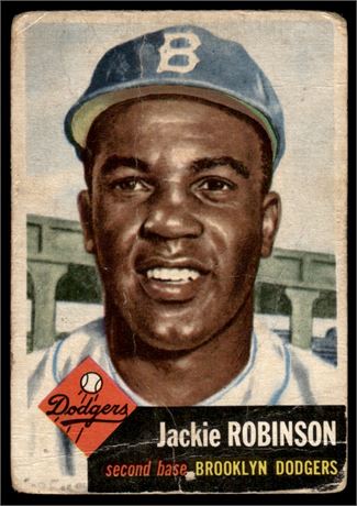 1953 Topps #1 Jackie Robinson Low Grade