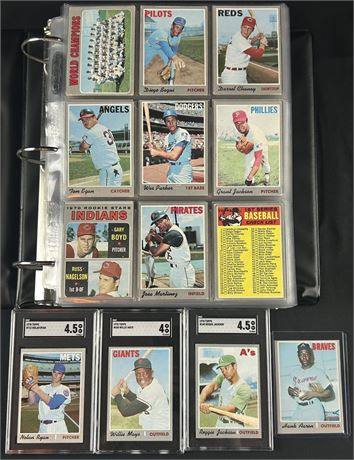1970 Topps Baseball Complete Set (1-720) VGEX Avg