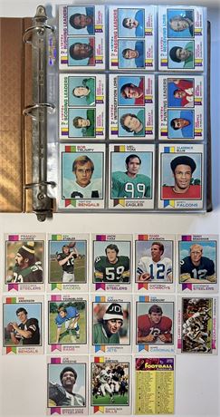 1973 Topps Football Complete Set (1-528) VG+ Avg Condition