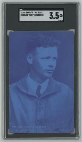 1920's Exhibits - P.C. Back Charles "Slim" Lindbergh SGC 3.5 VG+