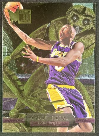 1996 Fleer Metal Kobe Bryant RC Cyber-Metal