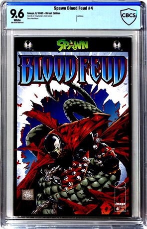 Spawn Blood Feud #4 CBCS 9.6 (1995) Last Issue
