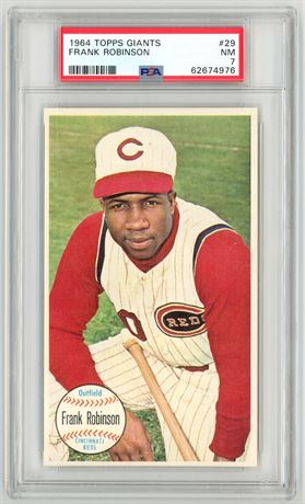 1964 Topps Giants #29 Frank Robinson PSA 7 NM